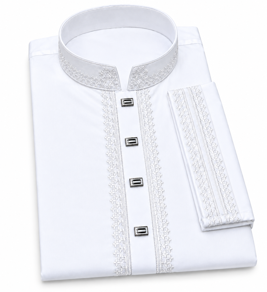 Premium Embroidered Cotton Panjabi