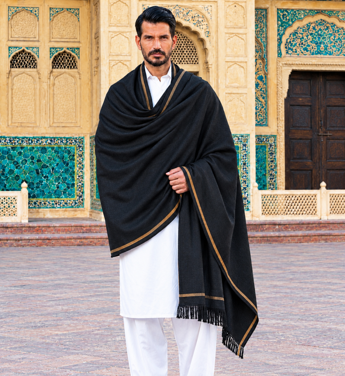Premium Handloom Wool Shawl